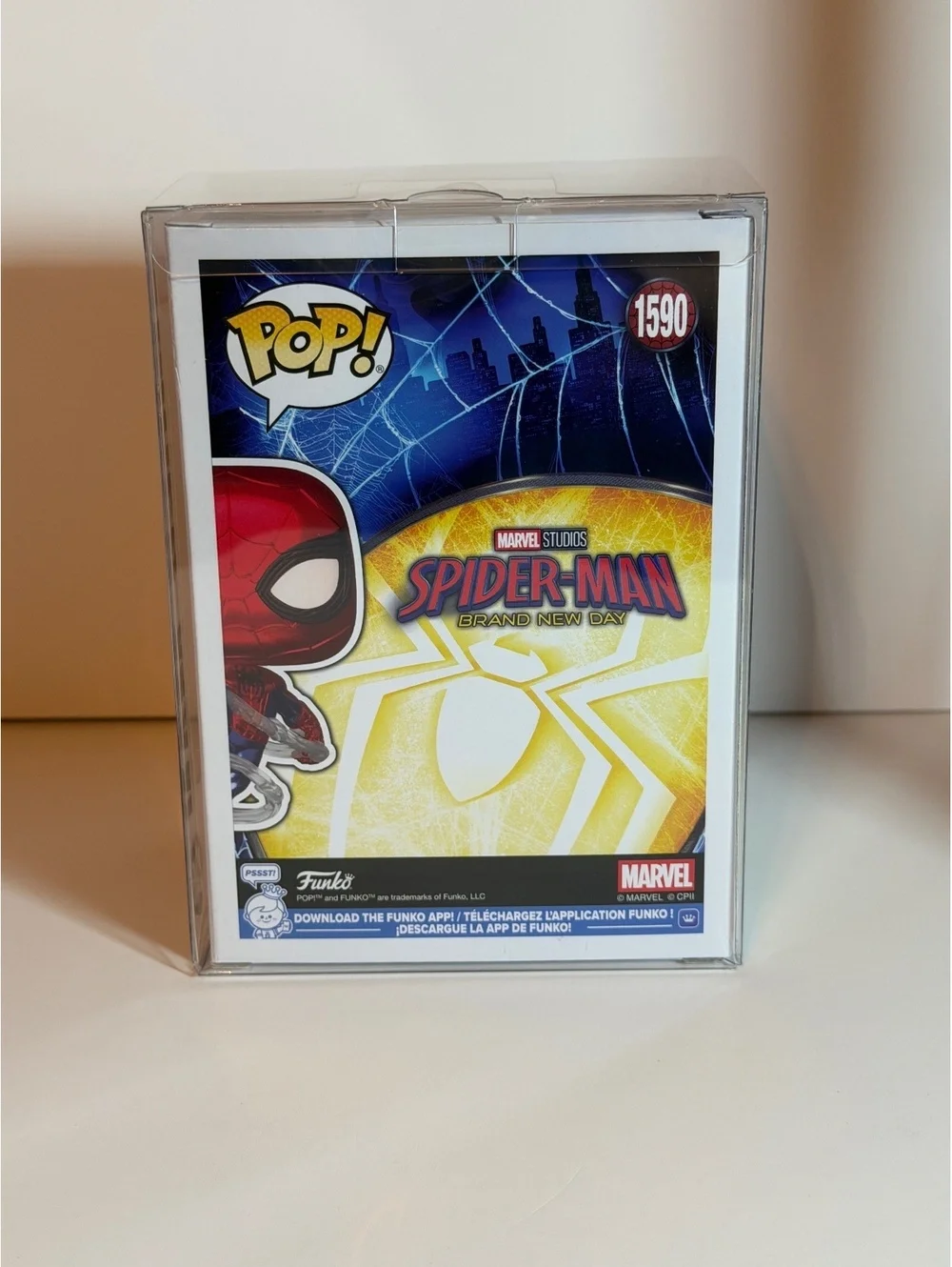Funko Pop! Spider-Man 1590  “Brand New Day” Metallic